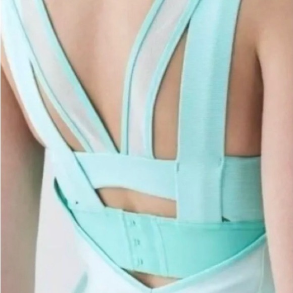 Cute Lululemon Mint Super Sport Strappy Tank - Picture 9 of 12